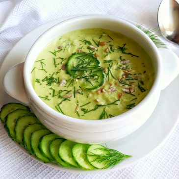 Сытный суп с авокадо | Nourishing soup with avocado