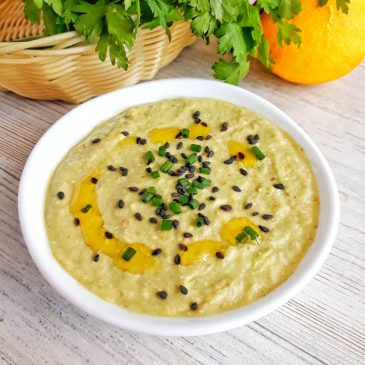 Сыроедческий зелёный суп из гречки | Raw green buckwheat soup