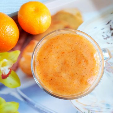 Смузи с хурмой и имбирём | Smoothie with persimmon and ginger